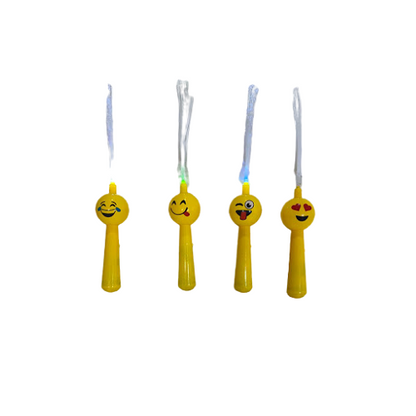 عصا بصرية من الألياف على شكل وجه مبتسم رقم 509 - قطعة واحدة