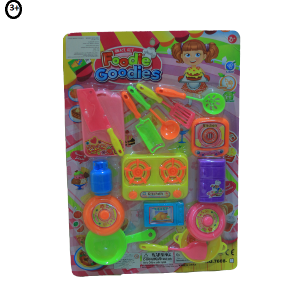 مجموعة ألعاب مطبخ هينغ فا فودي غوديز للبنات رقم: 7608-2