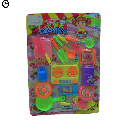 مجموعة ألعاب مطبخ هينغ فا فودي غوديز للبنات رقم: 7608-2