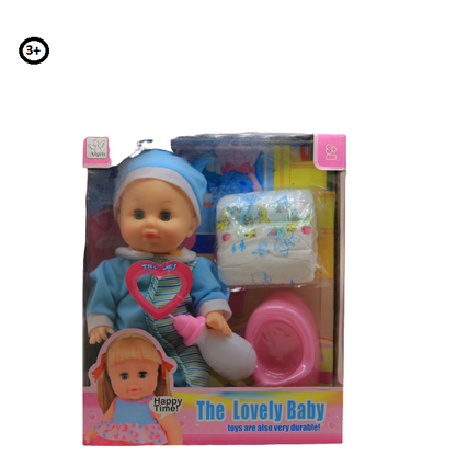 Lovely Baby Sweet Doll Play Set For Girl - No:1307-1