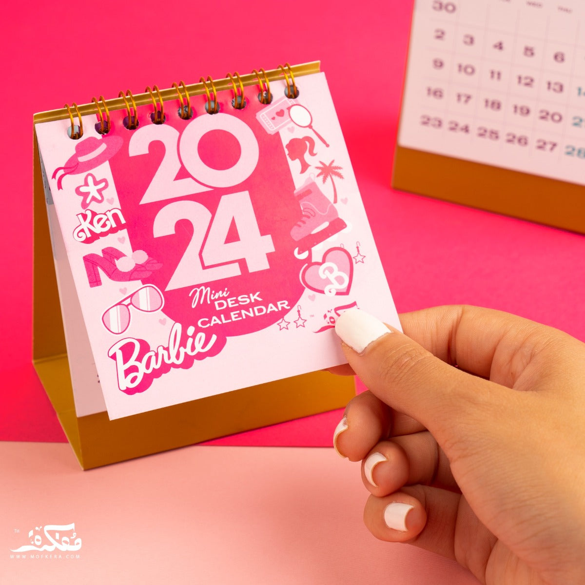 Mofakera Calendar Barbie Year Gift Box 2024 (Agenda)