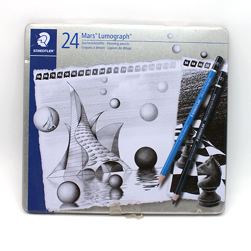 Pack of Staedtler Pencil and Charcoal 24 degrees