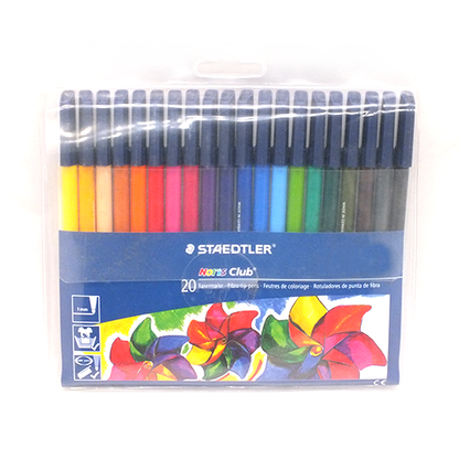 Pack of 20 Staedtler Washable Colouring Markers