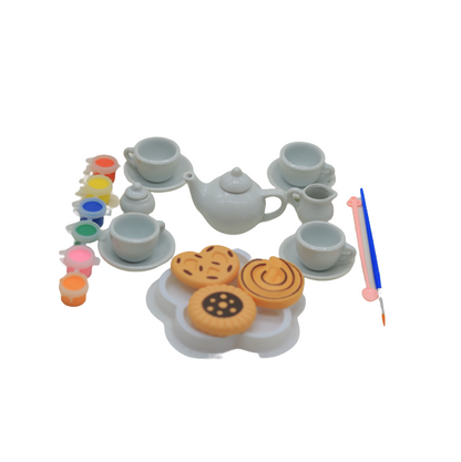 لعبة تلوين طقم شاي سيراميك من شينغشينغ يوان - 21 قطعة - رقم: 868-E37