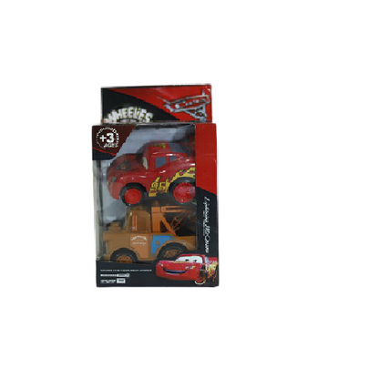 سيارات مصبوبة مايتر لايتنينغ ماكوين للأطفال من عمر 3 سنوات فما فوق - قطعتان - رقم المنتج: WYD-106 