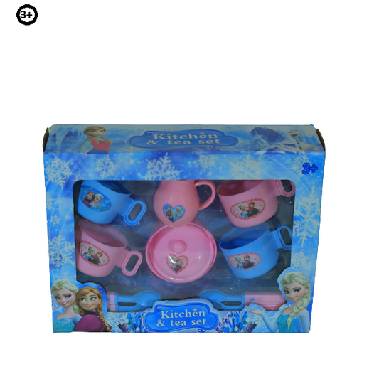 طقم شاي ديزني فروزن للمطبخ، طقم تجميل للبنات - رقم: LN185A