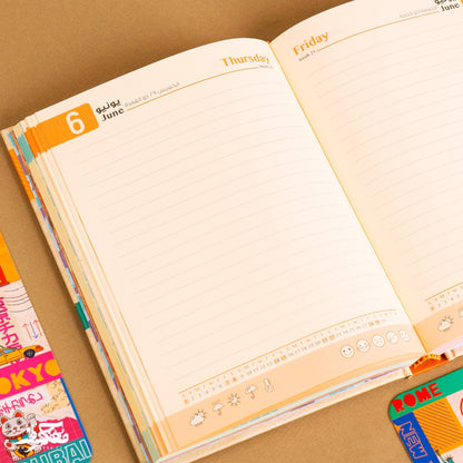 Mofakera Calendar Cities Year Gift Box 2024 ( Agenda )