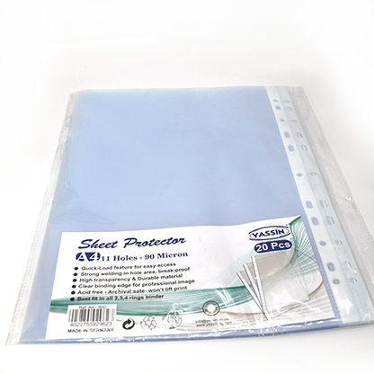 مجموعة ياسين من 20 مبرد على شكل حرف U