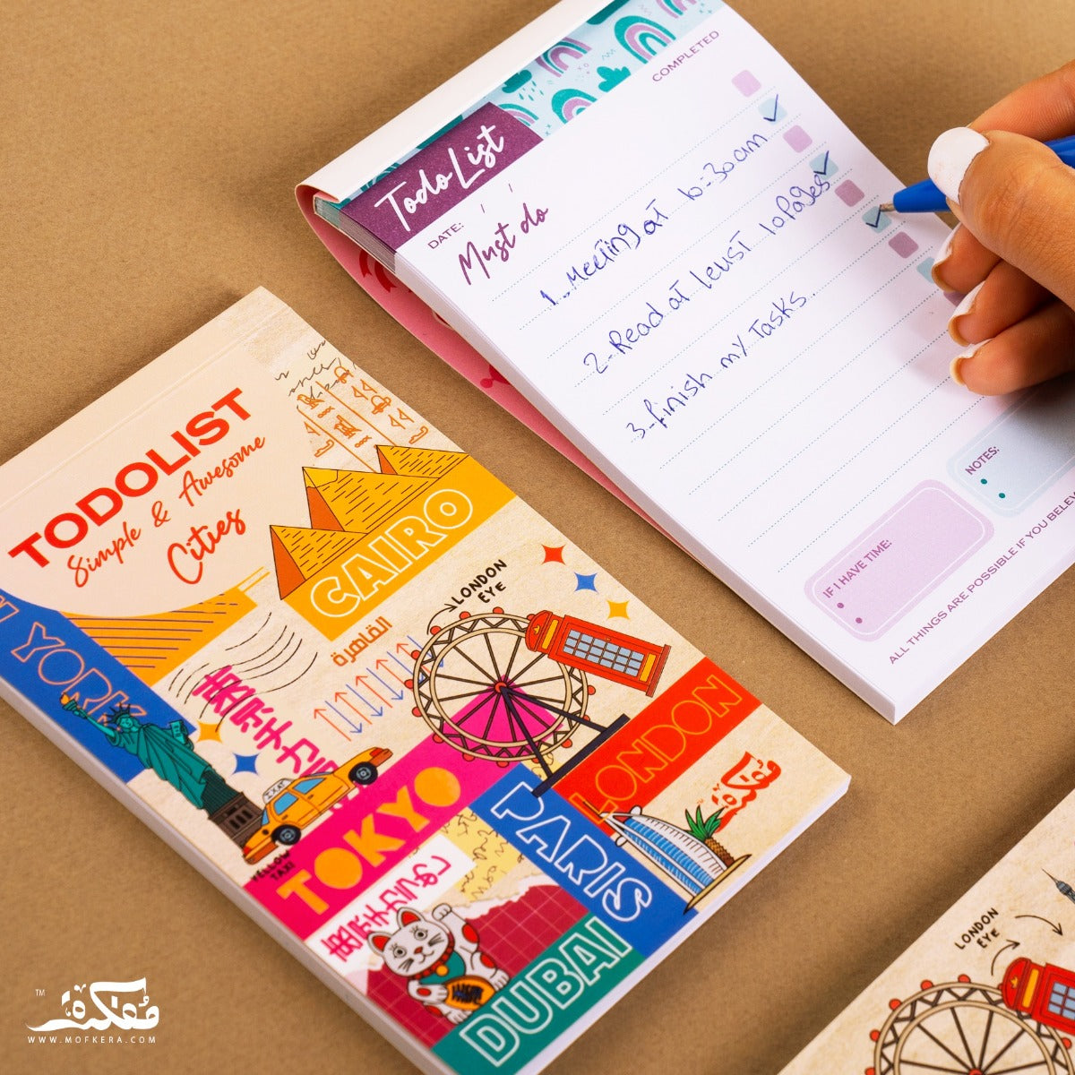 Mofakera Calendar Cities Year Gift Box 2024 ( Agenda )