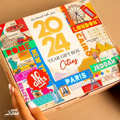 Mofakera Calendar Cities Year Gift Box 2024 ( Agenda )