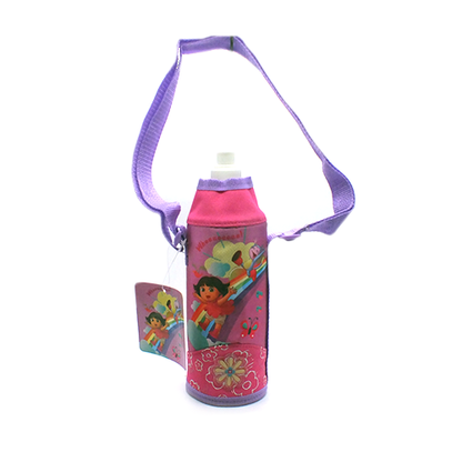 Kids School Bottle With Cover - Dora