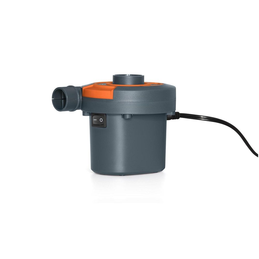 مضخة هواء كهربائية من نوع Bestway Sidewinder، مزودة بوصلة كهربائية وولاعة سجائر - رقم: 62142