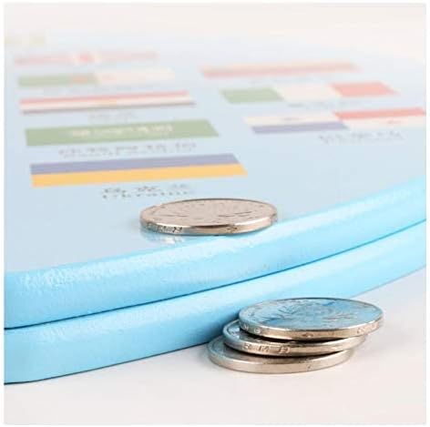 أحجية تركيب الصور الخشبية لخريطة العالم مع العلم - 47.5 × 29.5 سم