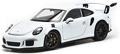سيارة نموذجية من المعدن المصبوب من ويلي نيكس - مقياس 1:24 - بورش 911 جي تي 3 آر إس - رقم: 24080W