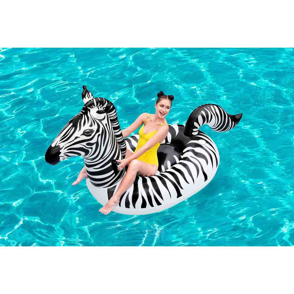 Bestway Zebra LED Ride-On side view