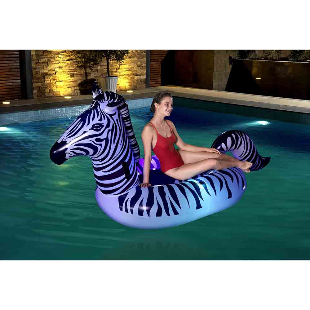 Bestway Zebra LED Ride-On detail view