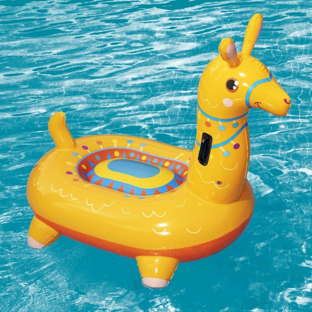 Bestway Llama Kiddie Ride-On side view