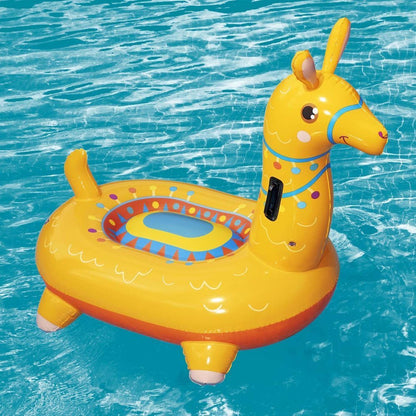 Bestway Llama Kiddie Ride-On side view