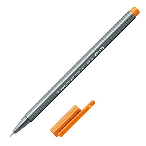 Staedtler Dark Orange Triplus Fineliner No.334-7