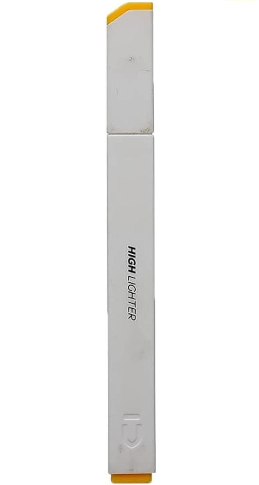 M&G Chenguang Highlighter Pen Ultra Simple Pastel Neon - No:AHMU1602 - Yellow