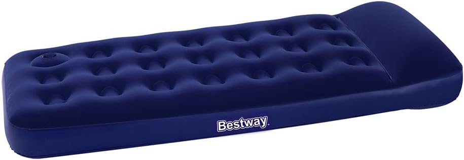 Bestway Pavillo Airbed Jr.Twin Built-in Foot Pump 1.85m x 76cm x 28cm Aeroluxe - No:67223