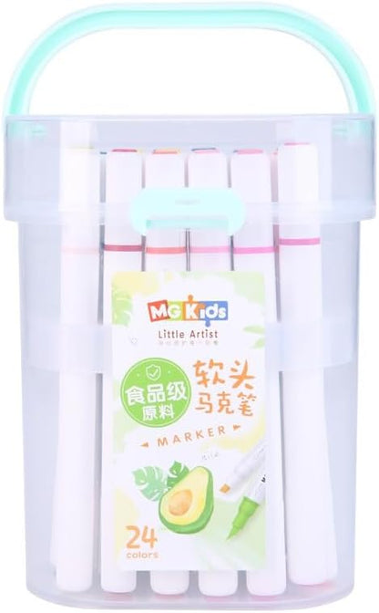 M&G Chenguang pack of double-headed water-based marker 24 colors - No:ZWBT2702