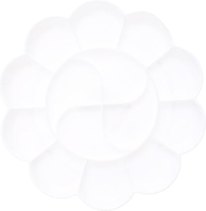 لوحة ألوان زهور تشنغوانغ من إم آند جي، لوحة ألوان زهر البرقوق ذات 10 أقسام، حجم كبير، رقم المنتج: APE97709