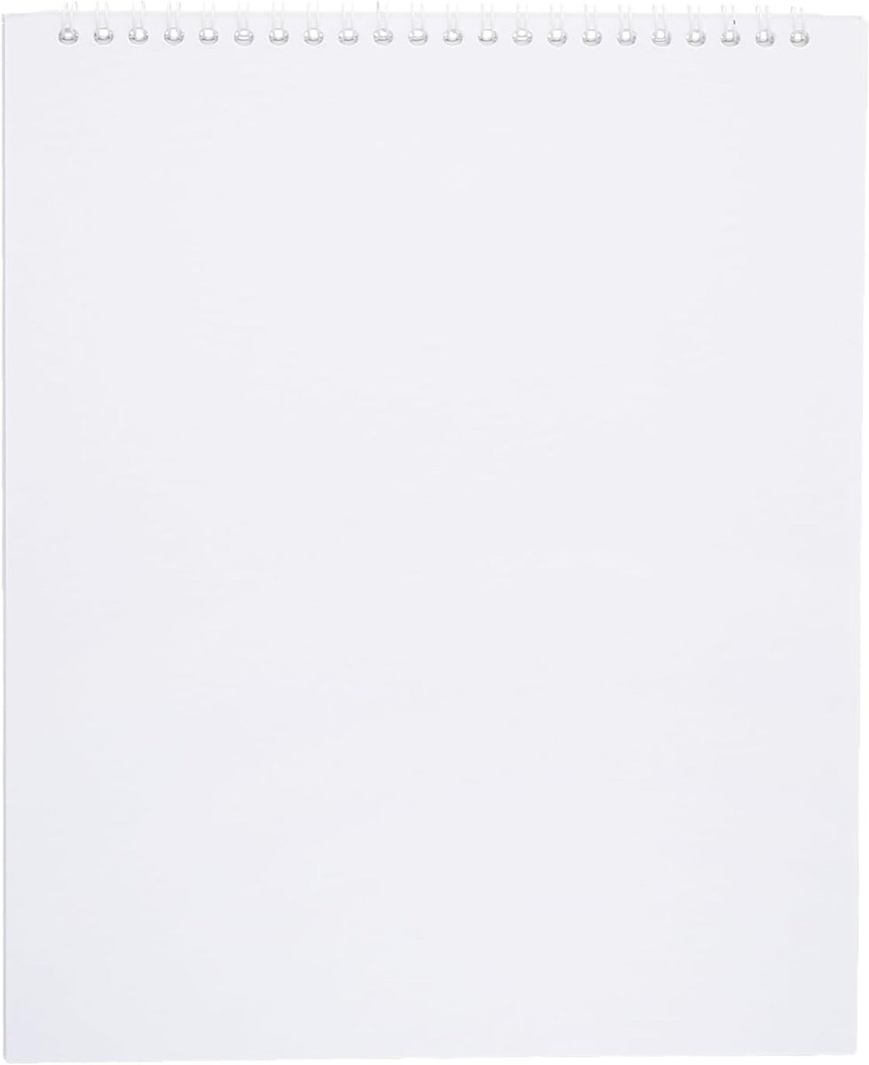 Yassin White Sketchbook 12 Sheets Wire-Bound 19×15cm Creative Drawing