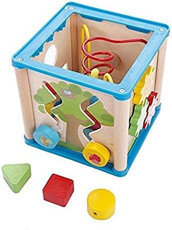 Toys My First Bead Maze Roller Coaster Multifunctional Wooden Activity