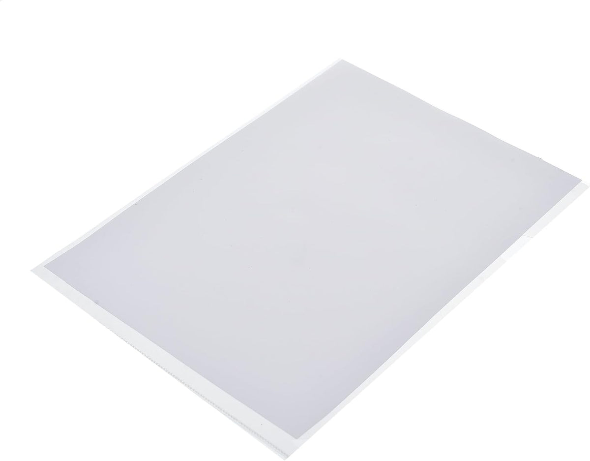 M&G Chenguang A4 Transparent File Covers – 10 Pieces, Clear Plastic Document Sleeves for School, Office & Filing - No: ADM95187