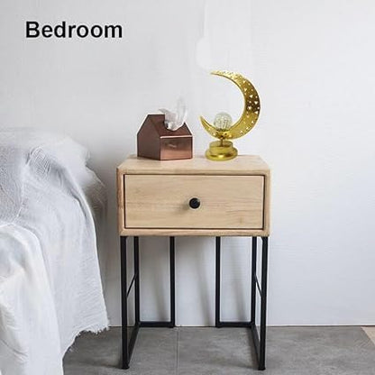 فانوس رمضاني إسلامي لليالي رمضان والزينة - ذهبي