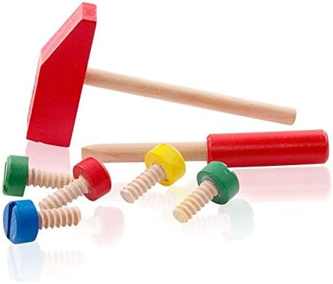 Reassembly Screw Car Wooden Toy Set