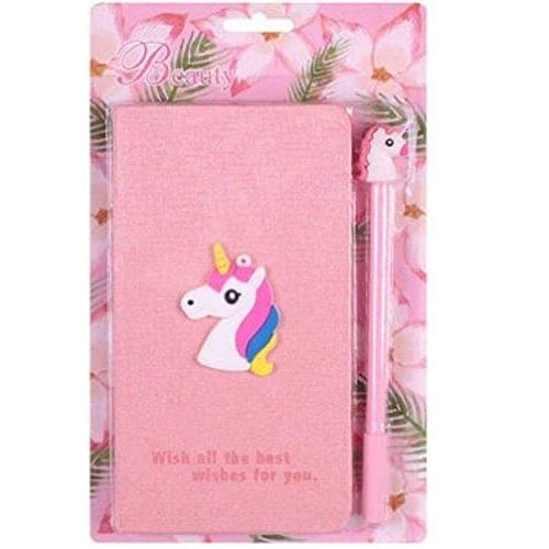 Beauty Set of Notebook and Pencil No: H-22258-H - pink