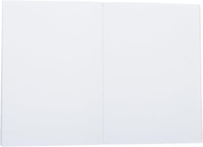 Yassin White Sketchbook, 30 Sheets A4 Glue-Bound, White