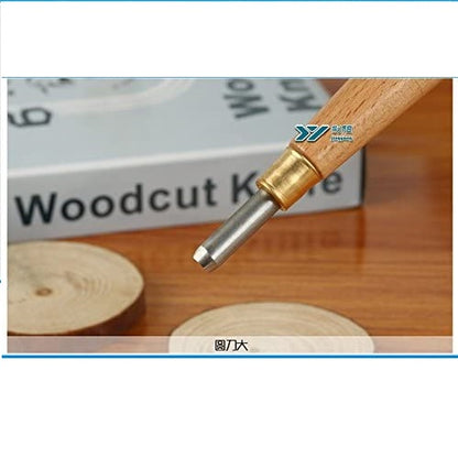 أدوات مركزية للنقش والحفر، سكين قطع الخشب - 8 قطع - رقم: YDL208
