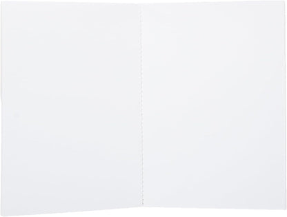 Yassin Mini Sketchbook, 30 Sheets Glue-Bound for Portable Art and Sketches, White