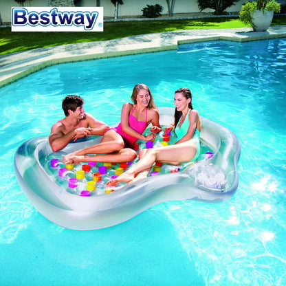 مرتبة سباحة كبيرة من بيست واي، قطعتان، 216 × 178 سم - رقم: 43045