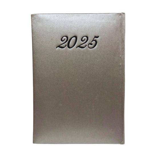 Classic Premium Leather daily calendar - B5 - 2025 - 1pcs - Assorted Color