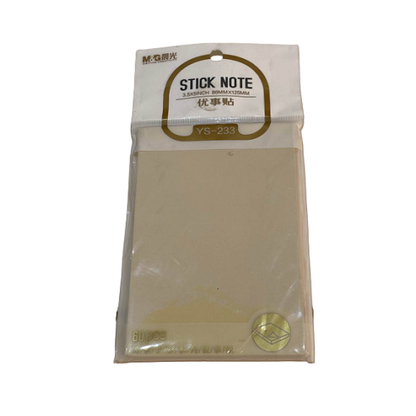 Colored Sticky Note - YS:233 -3.5X5 Inch- 60pcs