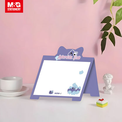 M&G Chenguang Adorable pet Sticky Notes For Students 40 Sheets 76 * 100mm - White - 1pcs - No: AS34V191