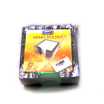 حامل مذكرات مع ورق