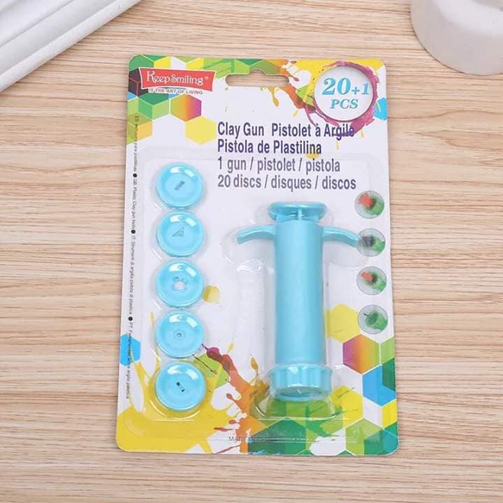 مجموعة أدوات تعليمية لصنع مسدسات الصلصال - رقم: TS-201