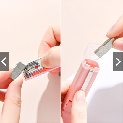 M&GPen Shape Staple Mini Stapler Set Stapling Paper Size 10 - No:ABSN2652