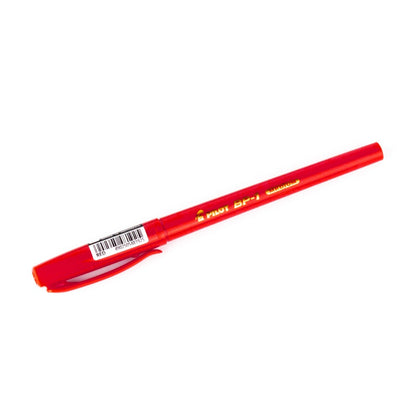 Pilot Ball Point Pen 1.0 Mm With cap - Red - No: BP-1
