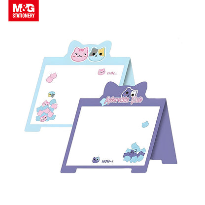 M&G Chenguang Adorable pet Sticky Notes For Students 40 Sheets 76 * 100mm - White - 1pcs - No: AS34V191