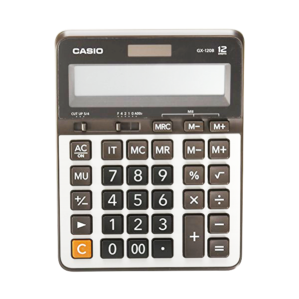 Casio Calculator MU Dual Power-12-Digit
