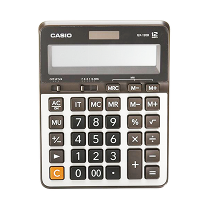 Casio Calculator MU Dual Power-12-Digit