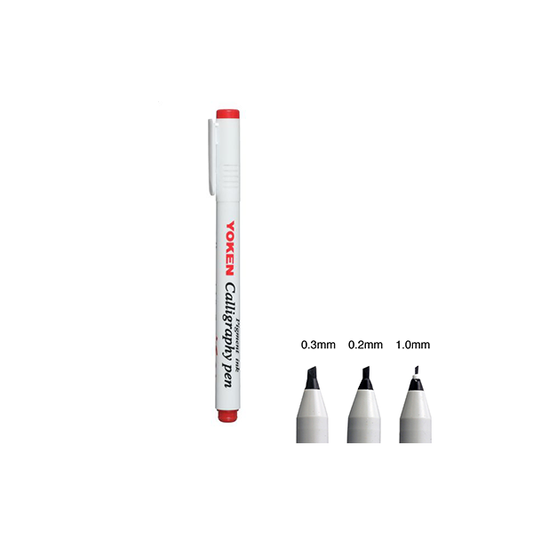 Yoken Calligraphy Pen -Black-1.0