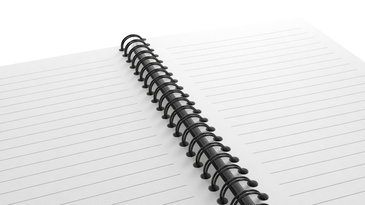 A5 Spiral Notebook – Hard Cover Ruled Notebook | 70 Sheets | 60gsm Assorted 3D Cartoon Covers - 1pcs