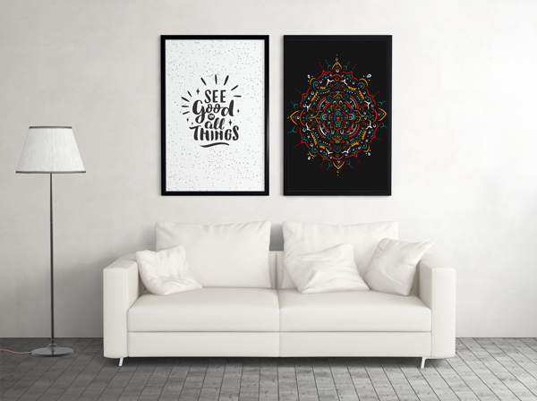 Circle Mandala Frame